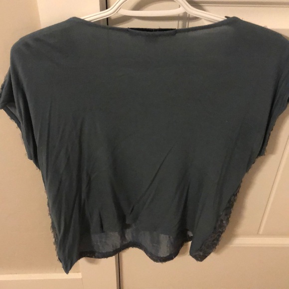 Gray sequin blouse - Picture 2 of 2